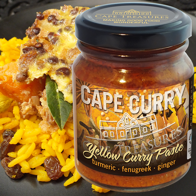 Butternut and Lentil Bobotie made with Yellow Cape Curry Paste