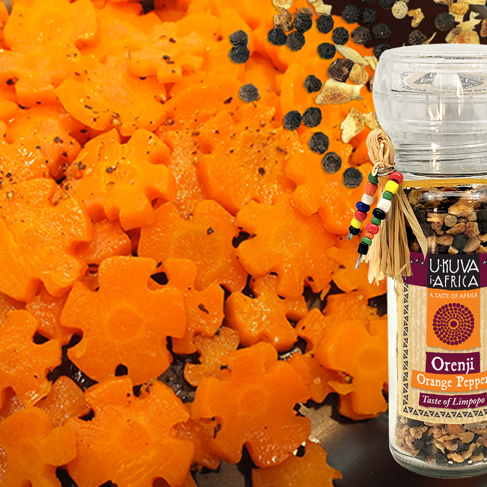 5 Carrots and an Orange....