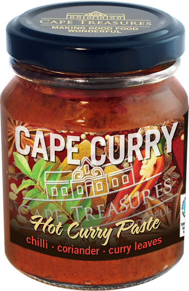 Curry Paste - HOT RED Curry - 125ml - Cape Treasures