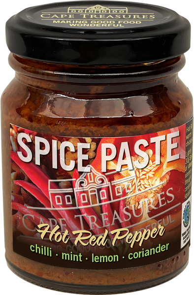 Spiced Paste - HOT RED PEPPER - 125ml - Cape Treasures