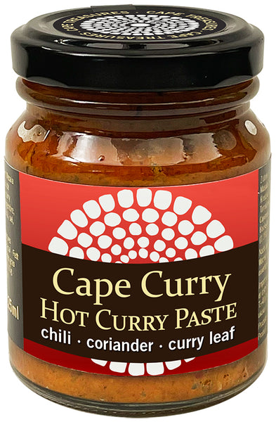 Curry Paste - HOT RED Curry - 125ml - Cape Treasures