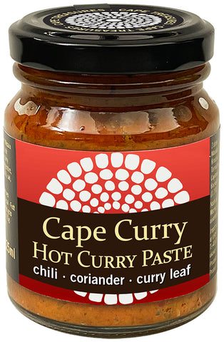 Curry Paste - HOT RED Curry - 125ml - Cape Treasures