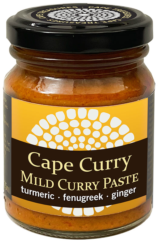 Curry Paste - YELLOW Curry - 125ml - Cape Treasures