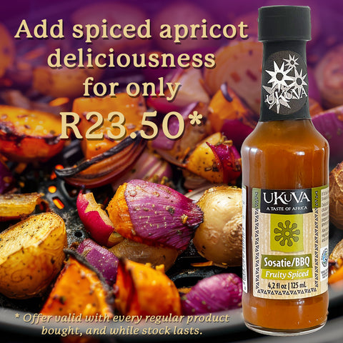 Sauce - "Not tooo Hot" Sosatie (aka Safari BBQ) - 125ml - Ukuva
