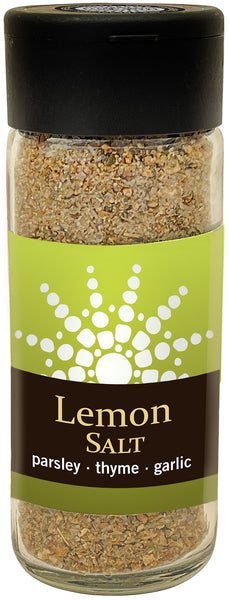 Sprinkle Salt - Lemon & Garlic Sea Salt - 80g - Cape Treasures