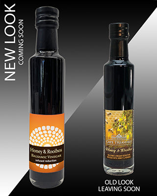 Balsamic Reduction 250ml - HONEY & ROOIBOS - Cape Treasures
