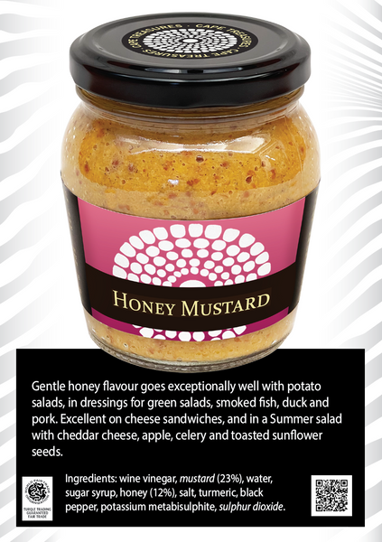 Mustard - HONEY - 235g - Cape Treasures