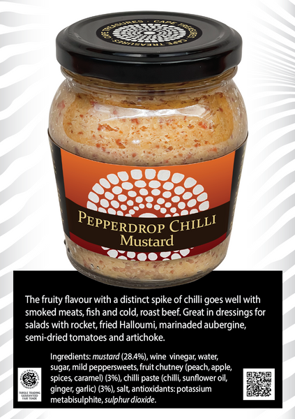 Mustard - Pepperdrop Chilli - 235g - Cape Treasures