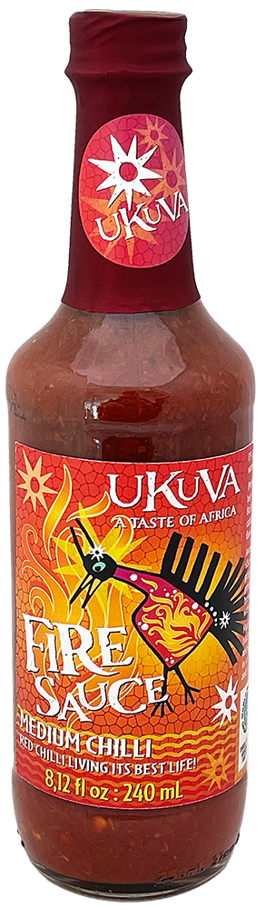 Sauce - Hot Chilli - FIRE Sauce (aka Zulu Fire) - 240ml - Ukuva iAfrica