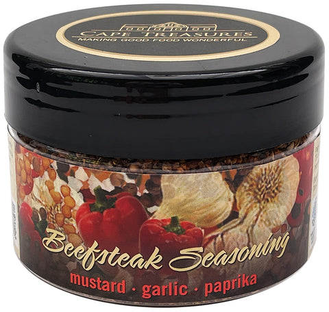 Seasoning Tub - BEEFSTEAK - Cape Treasures - 140g