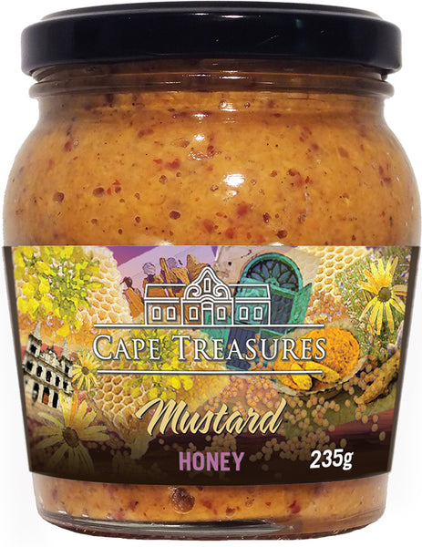 Mustard - HONEY - 235g - Cape Treasures