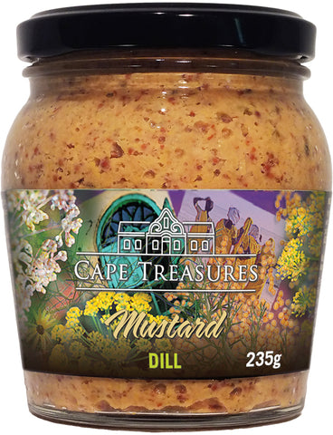 Cape Treasures Dill Mustard pic of jar