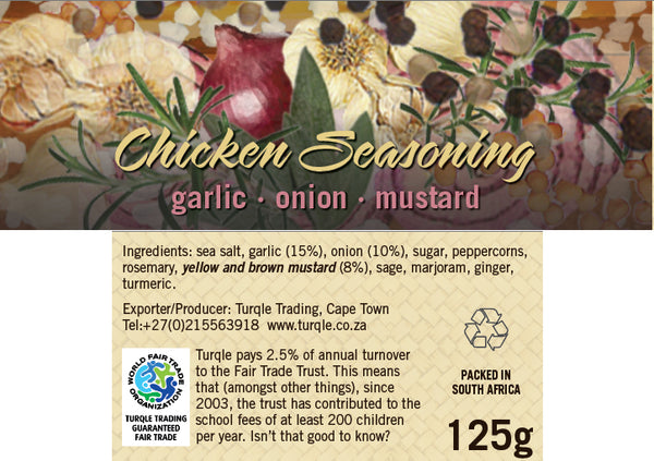 Seasoning Tub - CHICKEN - Cape Treasures - 125g