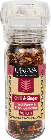 Ukuva Chili & Ginger Grinder Pack Shot