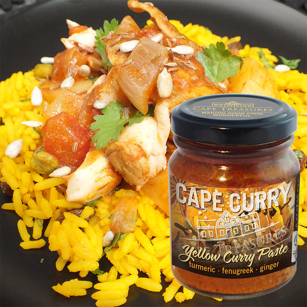 Curry Paste - YELLOW Curry - 125ml - Cape Treasures