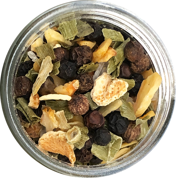 Ukuva Lemon Pepper (aka Friendship Spice) inside the jar