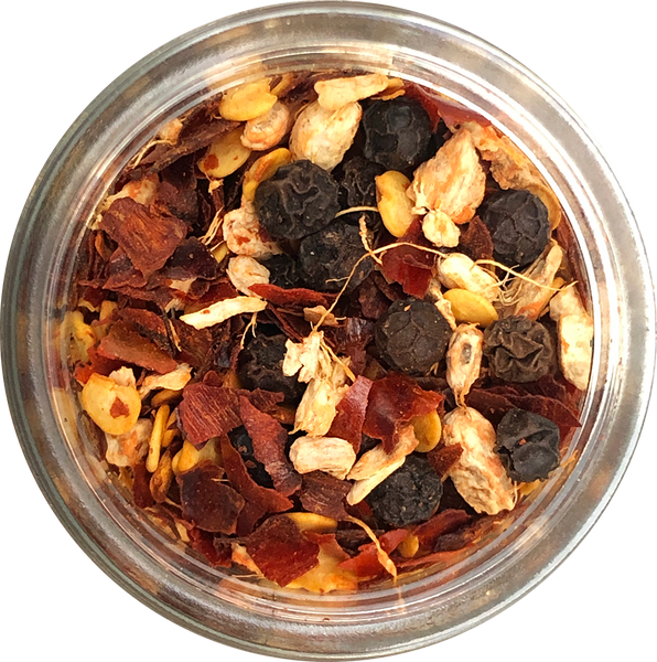 Ukuva Chili & Ginger inside the jar