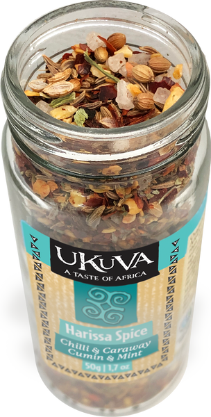 Ukuva Harissa Spice open top jar