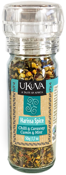 Ukuva Harissa Spice Grinder Pack Shot