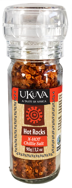 Grinder - HOT Rocks HOT Chilli Salt - 90g - Ukuva iAfrica