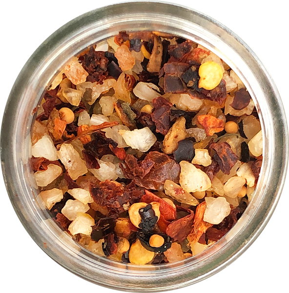 Grinder - HOT ROCKS Smoked Chilli Salt - 70g - Ukuva iAfrica