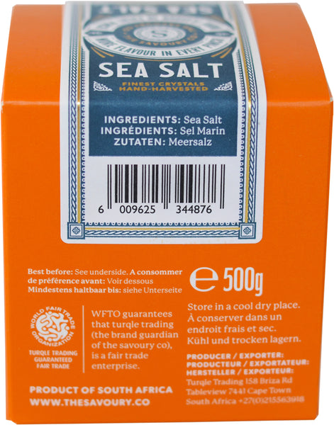 Back of The Savoury Salt Pack