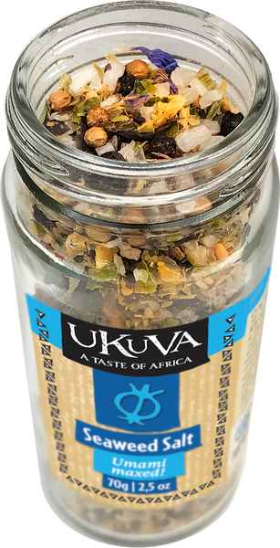 Ukuva Seaweed Salt open top