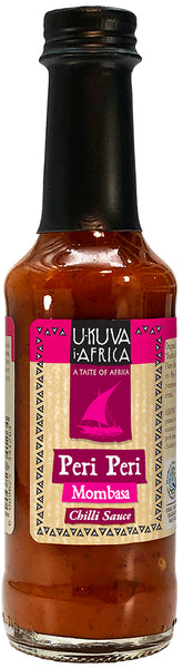 Ukuva Peri Peri Sauce old label on 125ml bottle