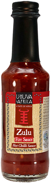 Ukuva Fire Sauce old label 125ml bottle