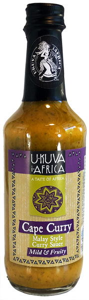 Sauce - "Not tooo Hot" CAPE CURRY - 250ml - Ukuva iAfrica