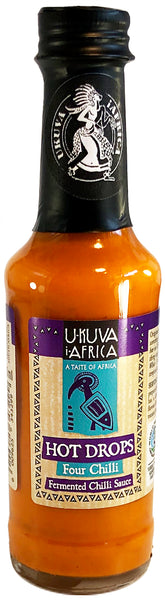 Hot Drops - Fermented Chilli Sauce - 125ml- Ukuva iAfrica