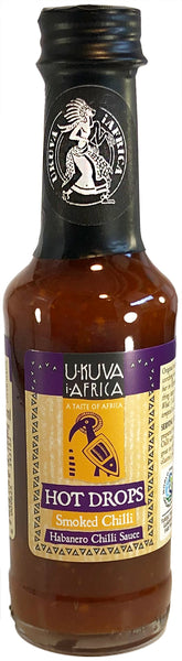 Ukuva Smoked Habanero Hot Drops old label pack shot