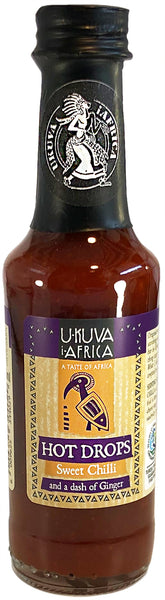 Hot Drops - Ginger & Sweet Chilli Sauce - 125ml - Ukuva iAfrica