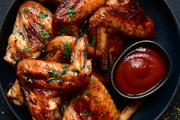 Ukuva Fire Sauce makes an excellent dipping sauce for grilled wings.