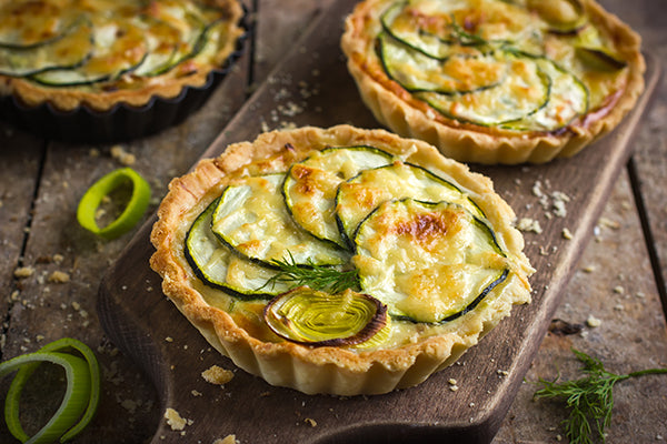 Ukuva White and Green Peppercorns and Green Herbs excellent seasoning for Courgette and leek quiche.